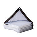 Customizable 3mx3m 0.14mm PE Tarpaulin Waterproof Garden Supplies-Balcony Courtyard Veranda Rain Cover