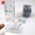 For Water Sticker Plastic Custom Seal Labels Bottles 5 Gallon Juice Adhesive Mineral Bottle Label