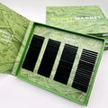 Eyelash Extension Supplies Trays Cashmere Matte Black Individual Lash Extensions Volume Eyelash Extension