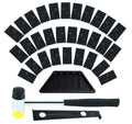 K-019 33pcs Laminate Wood Flooring Installation Kit With Tapping Block Pull Bar Mallet and 30 Spacers