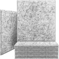 Beveled square Polyester Acoustic Panels Sound Dampening PET Felt Acoustic Panels for Wall and Ceiling