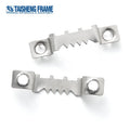TS-K074C Galvanized Metal Sawtooth Picture Frame Hangers 1000-Pack No Nail Sawtooth Hook Industrial Photo Frame Hardware