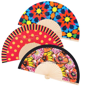 Wholesale Custom Printed Logo Folding Bamboo Handfan Rib Wedding Wooden Hand Held White Paper Fans
