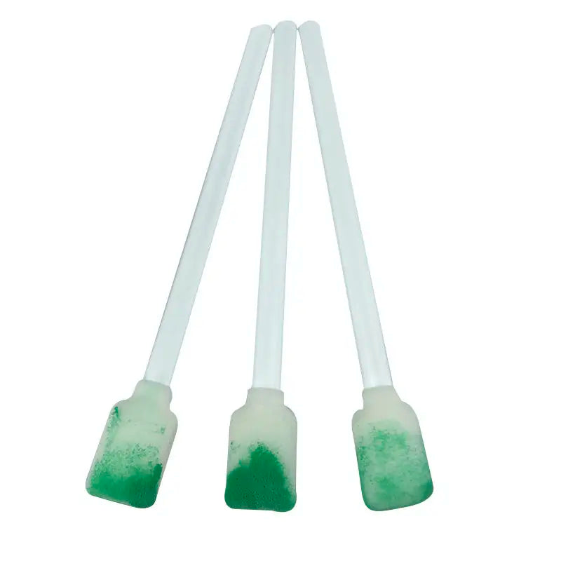 High Absorbent Solvent Disposable Cotton Buds Large Rectangular Cleanroom Foam Swabs Printer Head Ink Cleaning Lint-Free