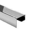 Spiral Staircase Stair Parts Rubber Strips Stainless Steel Stair Tile Trim