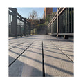 Modern Design Contemporary Brushed Co-extrusion 3D Fluted WPC Eco-Friendly Outdoor Decking