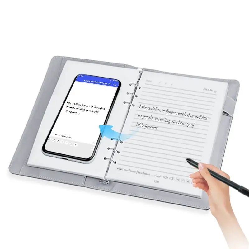 OEM &ODM AI Smart Notebook Design AI Drawing AI Writing AI Document Smart Sync Pen Digital Notebook Smart Notebook With AI App MegaBDM