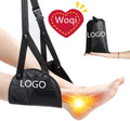 WOQI Adjustable Height Foot Rest Travel Accessories Footrests Airplane Foot Rest Hammock