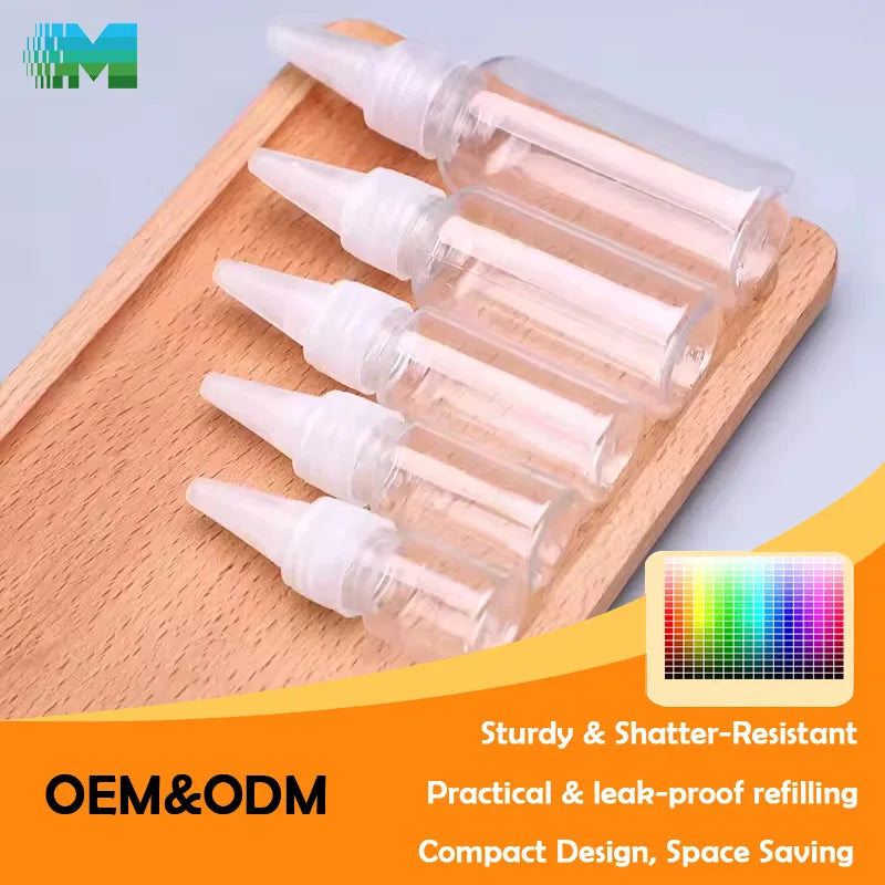 Top Selling Plastic Bottle Custom Botella De Plastico Cosmetic Small Sample Empty Clear Plastic Spray Cosmetic Bottle