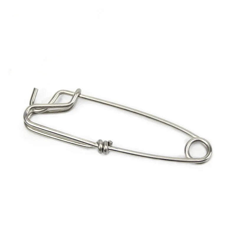 Stainless Steel Swivel Snap Hook Accessory for Sea Fishing-Jigging Fishing Pin & Clip