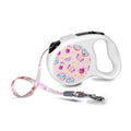 Kingspeed Luxury Retractable Lace Dog Leash with Adjustable Feature Colorful Printed Logo for Summer Use