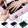 80W Powerful Nail Dust Removable Filter Professional Vacuum Cleaner Dust Nail Table Nail Dust Collector