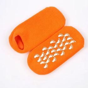 Foot Care Spa Moisturizing Gel Socks Exfoliating Dry Cracked Soft Skin Sock Pedicure Hard Heel Skin Protector Repairing