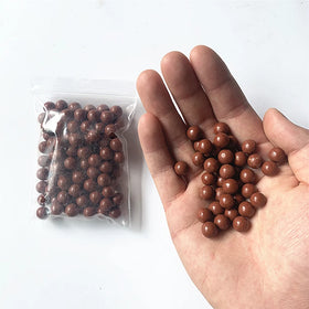 Super Hard Slingshot Mud Ball Safety Ball 8mm Mud Ball Accessories Outdoor Hunting Slingshot Beads 100 Pieces