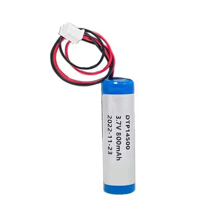 14500 Cylindrical Rechargeable Lithium Ion Battery 1000mAh 3.7V Targeted for Higher Efficiency