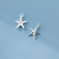 New Arrived Fine 925 Sterling Silver Anti Tarnish Pendants Sea Shell Charms for Women DIY Jewelry Bracelet Necklace Making
