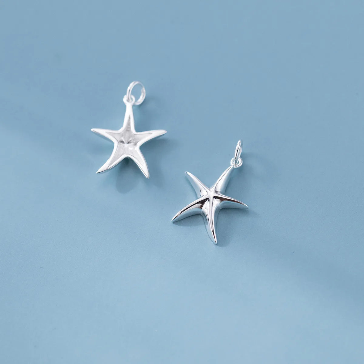 New Arrived Fine 925 Sterling Silver Anti Tarnish Pendants Sea Shell Charms for Women DIY Jewelry Bracelet Necklace Making