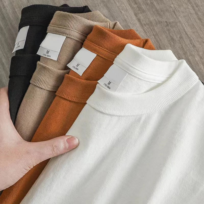 Manufacturer 220Gsm Heavy Cotton Regular T-shirt Screen Print Graphic Tee Streetwear Custom Logo High Quality Men T Shirt