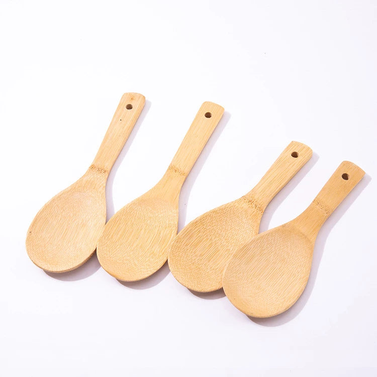Custom-made Cheap Rice Spoon Bamboo Rice Shovel Bamboo Serving Spoon