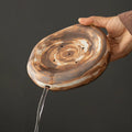 Stoneware Pot Tray Japanese-style Small Retro Water Storage Pot Mat Tea Pot Base Kung Fu Tea Tray Tea Table