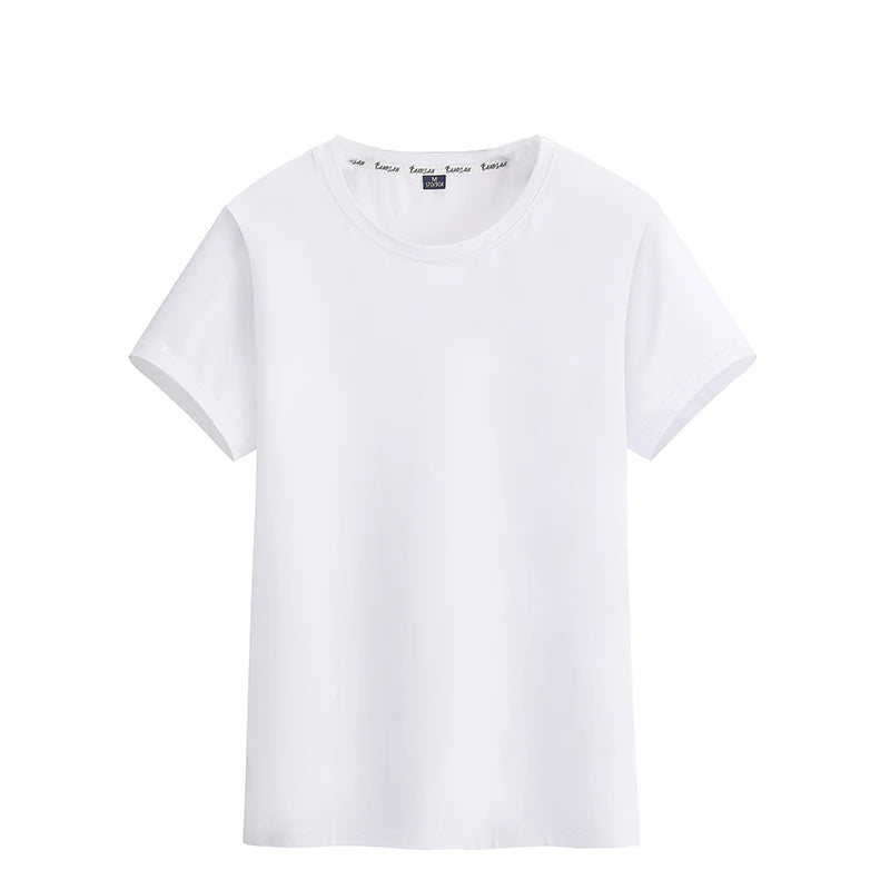 Wholesale High Quality 100% Polyester Blank O-Neck Sublimation Tshirt Customize Print LOGO T-Shirt Custom T Shirt Printing