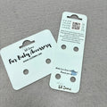 Customized Paper Card Packaging Accessory Printing Hanging Card Stock Paper Jewelry Display Cards With Custom Print Logo