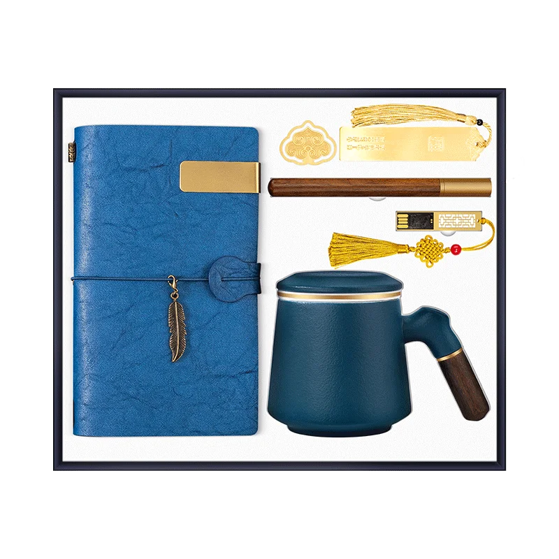 Small Business Gift Set-Bulk Items for Women Mug Pen Notebook Attractive Advertising Gadget