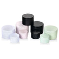 Factory Custom Printed Empty Small Round Metal Containers Candle Tin Jar With Lid Black White 8oz Candles Tin