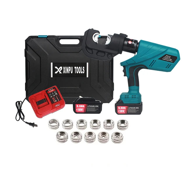 EZ-400 Cu16-400mm2 Battery Operated Cable Crimper Electric Hydraulic Tool for Copper Connector Crimping Cordless