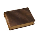 Creative Blank Kraft Paper Diary Notebook Recycle Junk Journaling Private Bound Genuine Leather Writing with Hand Sewing