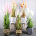 N378 Wholesale Wedding Supplies Home Decoration Artificial Pampas Artificial Pampas Grass Pampas Grass Artificial