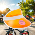 Stay Cool and Comfortable Summer Sun Visor Cap Hat for Adults Made of Plastic PVC for Beach Sports Fishing Cycling Sunshade