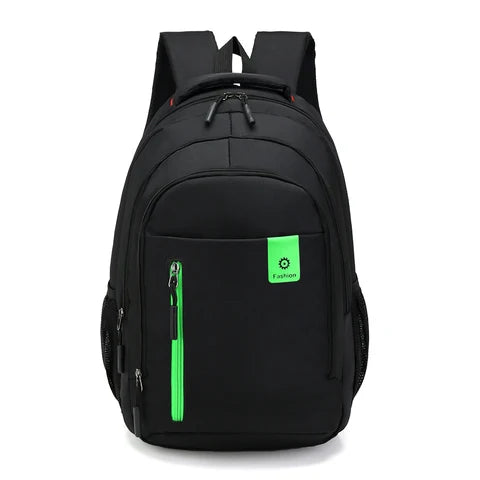 Custom Logo Men's Backpack Oxford Waterproof Business Computer Bag High School Student School Bag Lightweight  Travel Backpack