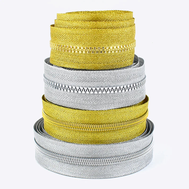 Deepeel KY483 3# 5# Garment Sewing Accessories Clothing Coat Zipper Nylon Resin Zipper Roll