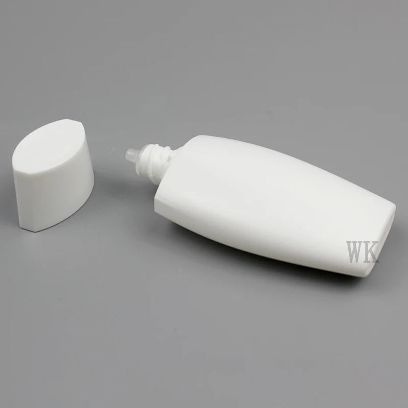 30ml  50ml Plastic Sunscreen Bottle PE  Empty Cosmetic Packaging Squeeze Bottle