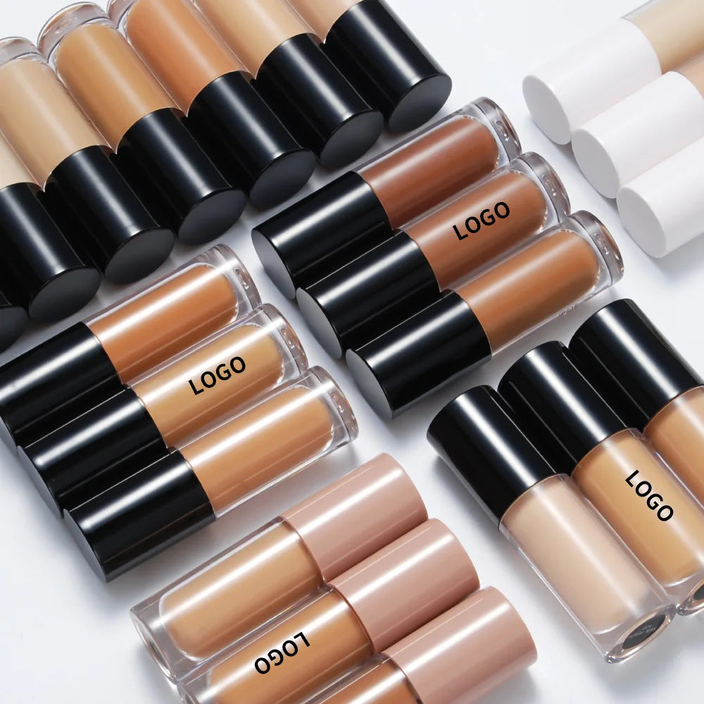 Natural Liquid Concealer Pencil Cream Mineral-based Whitening Brightening Makeup Moisturizer Face Skin Cosmetics Labeling