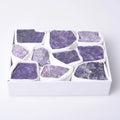 Hongzhuo Wholesale Bulk Natural Raw Gemstones Rough Lepidolite Stones Healing Meditation for Decoration