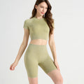 2026 Custom Logo Free Fitness Clothing Butt Lift Leggings Sports Bra Gym ActiveWear Workout Yoga Suit Set for Women