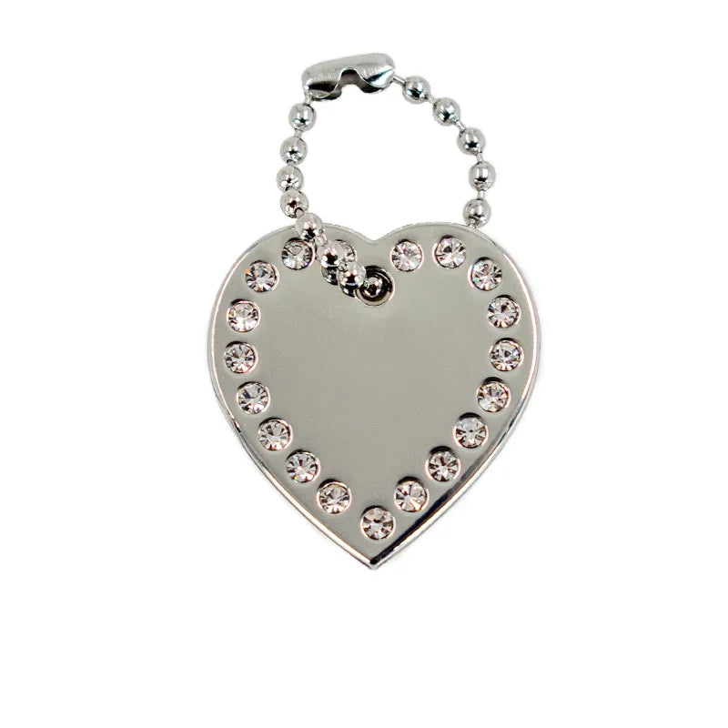 Pet Dog Tag Cat and Dog Accessories Can Be Laser  Logo Anti Loss Tag  Manufacturer Direct Sales