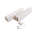 Floor Mounting Base Kit Air Conditioning Base in Plastic PVC Floor Support Floor Stand Bracket for Air Conditioner Outdoor Unit