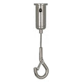 Stainless Steel Wire Suspension Set with Ceiling Parts for Aluminum Profile Suspension Kit Steel Wire Cable Gripper