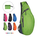 Promo Practical Casual Outdoor Foldable Cross Body One Shoulder Strap Backpacks