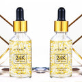 30ml 24k Gold Hyaluronic Acid Face Serum Anti Age Sulfate-free Anti-wrinkle Moisturizer and Collagen Facial Serum Organic