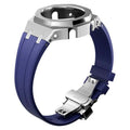 Stainless Steel Watch Case and Rubber Band Mod Kit for GA-2100 GA-2110 Series Replacement Wristwatch Tools & Parts