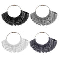 4 in 1 Reusable Ring Measuring Hand Loop Set Jewelry Making Tools US UK HK Diameter Plastic Ring Finger Sizer Gauge Tools