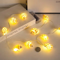 13.2ft 40 Light Seashell String Lights Hanging for Christmas Wedding Ocean Theme Home Decoration