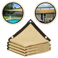 Sunshade Net Anti-ultraviolet Awning Plant Cover Net for Outdoor Garden Courtyard Swimming Pool Balcony Shade Cloth