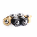 VEICH VCN413 Spring Ball Plunger Plain Metric Carbon Steel/Stainless Steel Fixing Bolt with Flanged Positioning Ball
