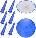 33-Inch Reusable Paper Parasol Umbrellas with Custom Logo for Wedding & Bridal Party Decor DIY Crafts