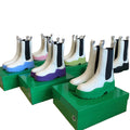 China Wholesale Factory Genuine Leather Chelsea Boots Rubber Base Lug Sole Tire Women Boots